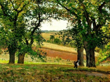 Camille Pissarro Werke - Kastanien auf osny 1873 Camille Pissarro
